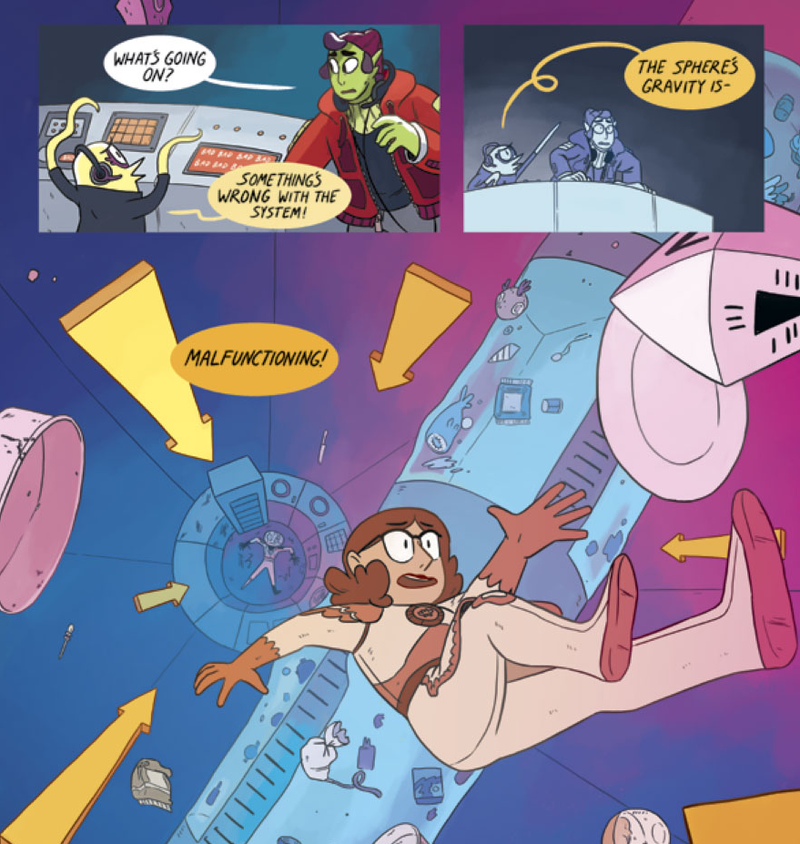 Illustration for article titled Space Battle Lunchtime cooks up a delightful queer cosmic adventure